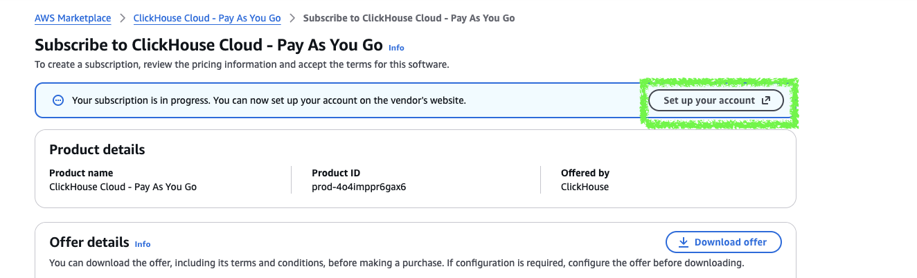 Настройка учетной записи